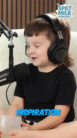 3 Year Old Asks VERY TRICKY Questions! Go Watch Episode #77 LIVE on YouTube #spiltmilkpodcast