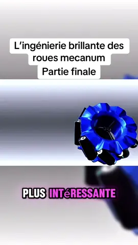 L’ingénierie brillante des roues mecanum #roue #usine #voiture #ingenierie #ApprendreSurTikTok 