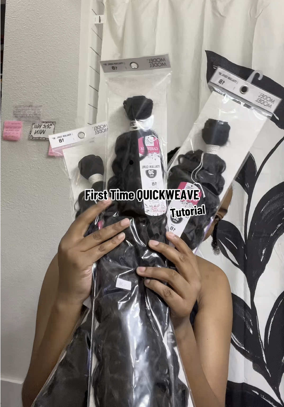 Organique never disappoints ! Flip over quick weave, this was the first try. #organiquehair #flipoverquickweave 