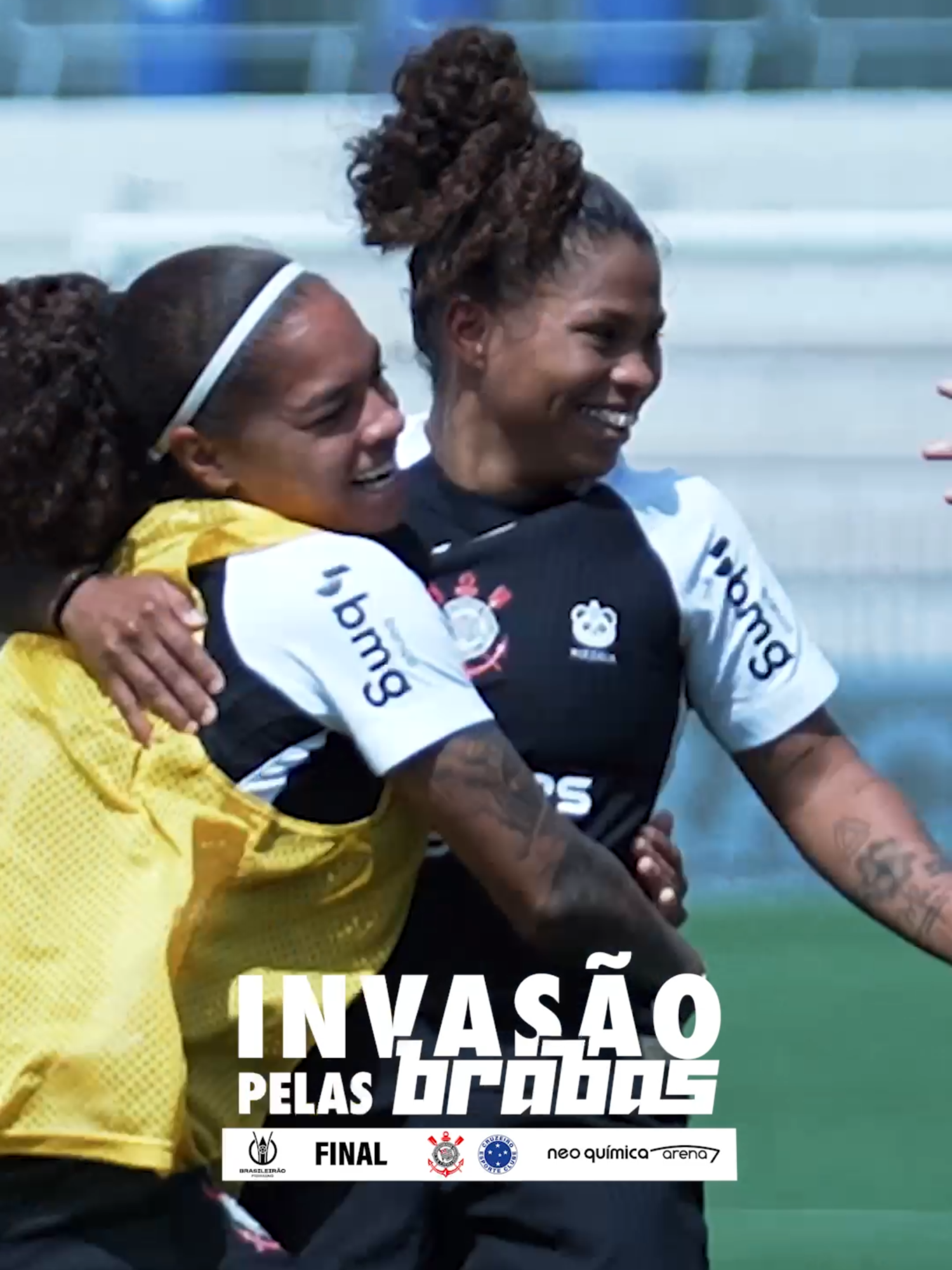 O jogo é dentro de campo, mas a força da #InvasãoPelasBrabasvem de vocês, Fiel! 💜⚽ Vamos juntos apoiar #AsBrabas rumo ao HEPTA! 🔥 🗓️ 14/09 (domingo) 🆚 Cruzeiro ⏰ 10h30 (horário de Brasília) 🏟️ Neo Química Arena 🎟️ Ingressos em http://fieltorcedor.com.br #VaiCorinthians  #TikTokEsportes  #TikTokTorcida