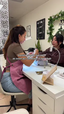 Who needs a therapist when I have my nail tech @Emsnaillab ⋆˚𝜗𝜚˚⋆ 😝 #nailtok #humor #nails #fyp 