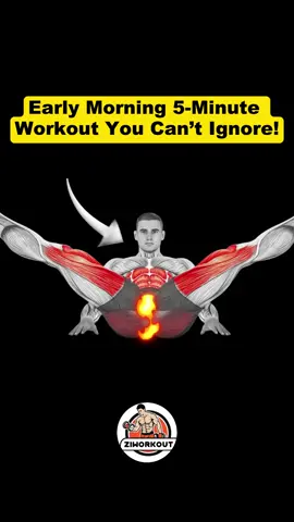 Early Morning 5-Minute Workout You Can’t Ignore! #morningworkout #strength #workout #exercise #Fitness 