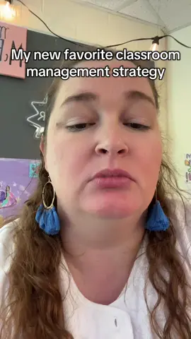 My new favorite classroom management strategy. So far it has worked every time. Enjoy. ##classroommanagement##middleschool##teacher##strategy##teachersoftiktok