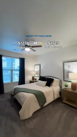 WE GOT A SMART CITY EXCLUSIVE Y’ALL! 😆🔥💸 When you’re a Smart City client, you get 6 weeks rent-free on select units, racking up these savings at this gorgeous prop in GP! 👇 PROP PERKS: 🏌🏻 Putting green & sports simulator 🏙️ 30 min from Dallas & Fort Worth 💪 Fitness center & yoga studio 🔌 EV chargers 🌥️ Rooftop sky lounge 🐟 Near Joe Pool Lake Wait… you want to live here? 👀💸 Send us a DM or comment down below for more info! 📲 —  SAVINGS BREAKDOWN: 💰 $1399 + 6 weeks free = $1270 effective 💰 $1898 + 6 weeks free = $1723 effective *Must qualify 3x the market rate — #dallas #fortworth #dfwapartments #dfw #dallasfortworth  