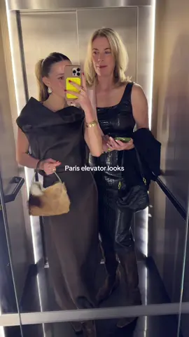Elevator scenes from Paris  #parisoutfits 