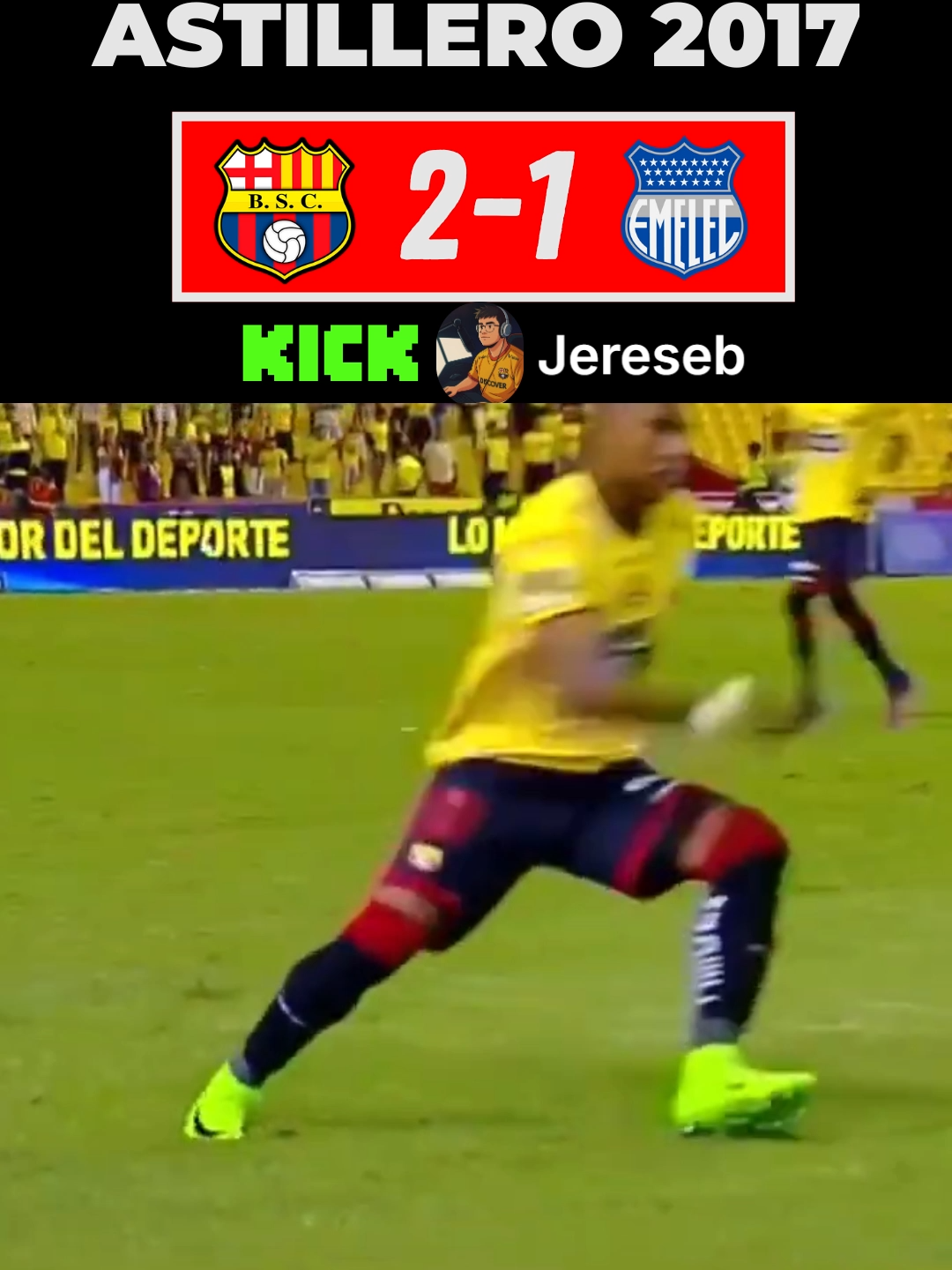 BARCELONA GANA 2 A 1 EL CLASICO DEL ASTILLERO 2017 !! #bsc #barcelona #barcelonasc #barcelonacampeon #ligaproec #ligaproecuador #barcelona2017 #videoretro #copalibertadores #Libertadores