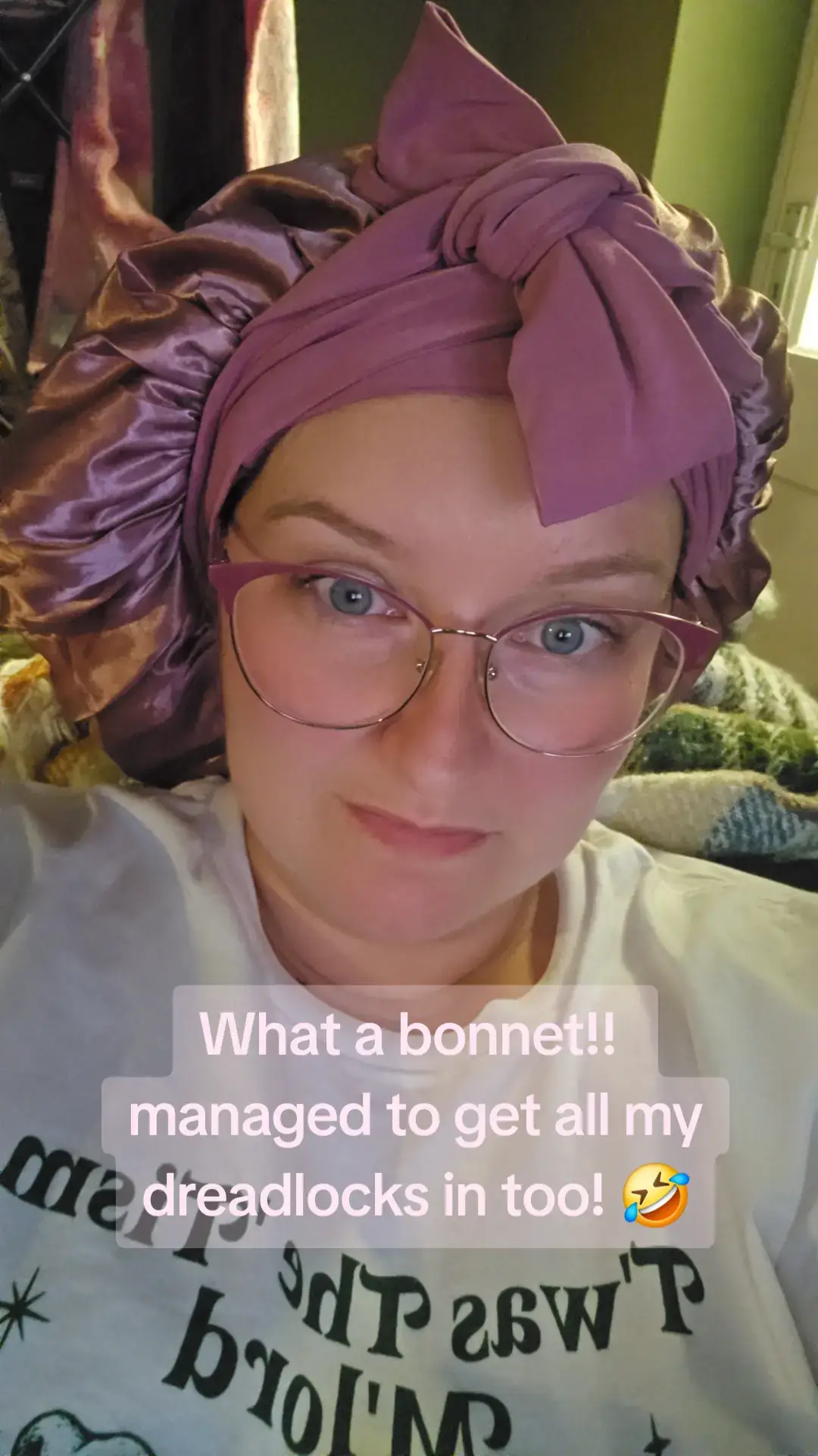 #dreadlocks #locks #bonnet #silkbonnet #viral 