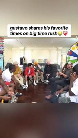 gustavo shares his favorite times on big time rush😭❤️‍🩹#mafiathon3 #kaicenat #bigtimerush #fyp #viral 