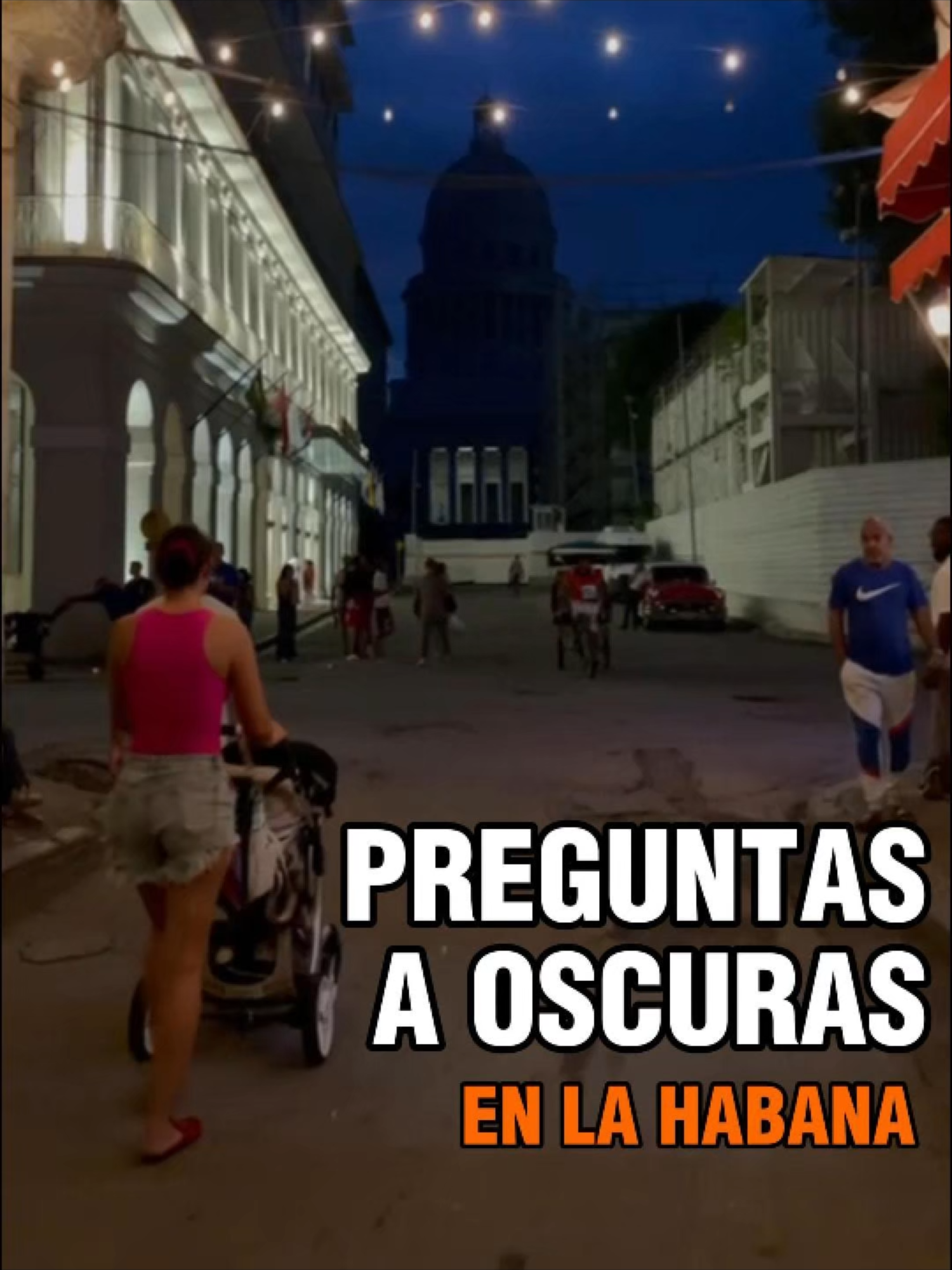 Durante el gran apagón de ayer recorrimos La Habana para escuchar qué opina la gente de la situación del país. 🗣 