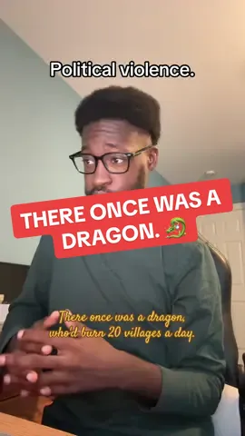 There once was a dragon. 🐉#charliekirk #politics #story #metaphor #usa 