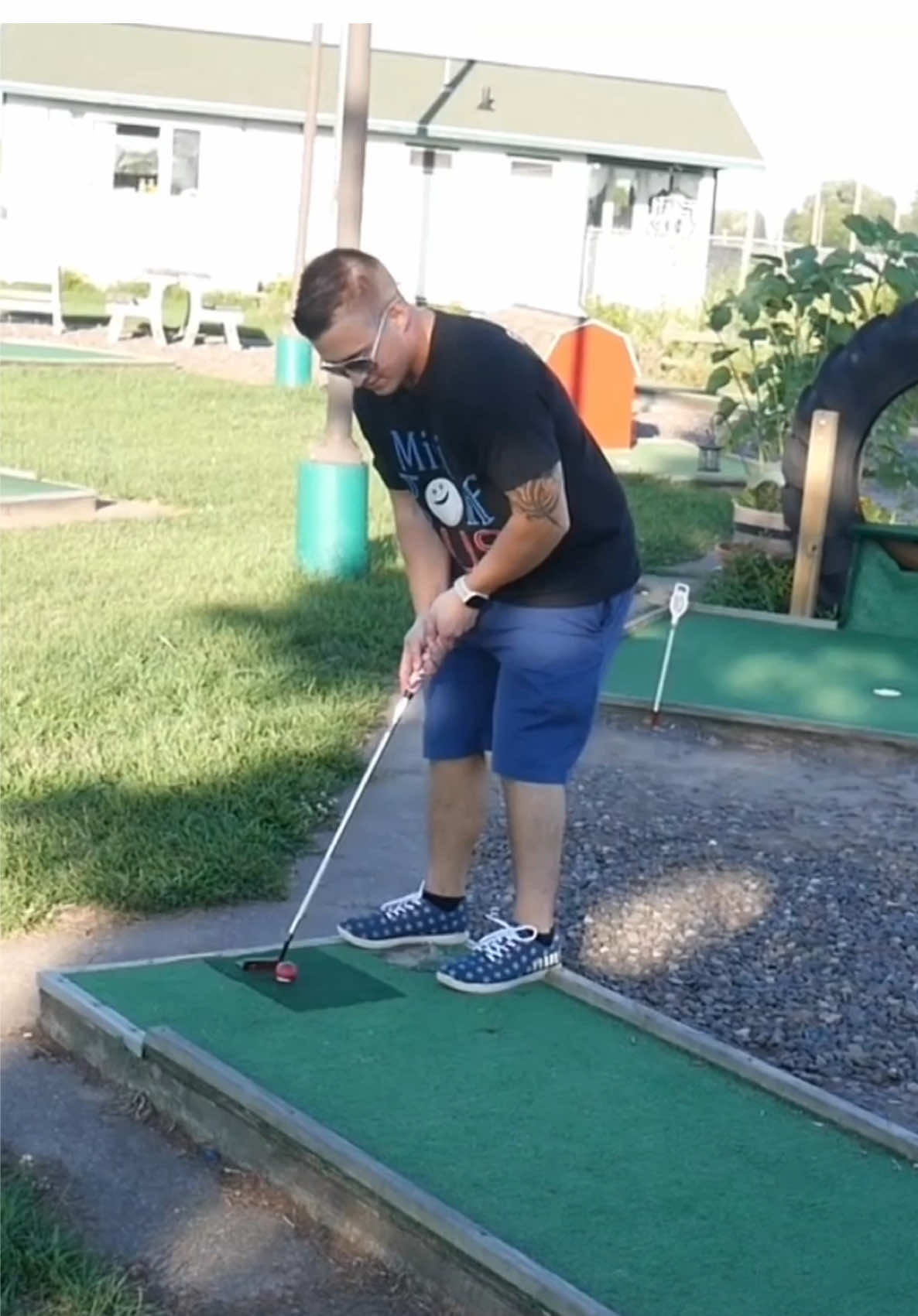 Craziest Shots You’ll Ever See 🤯 #minigolf #minigolfing #holeinone #golf #golfing