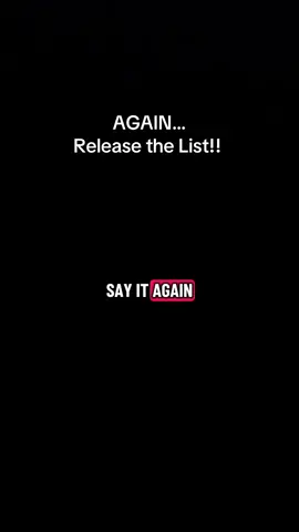 #releasethelist #blackoutthesystem #epstienlist 