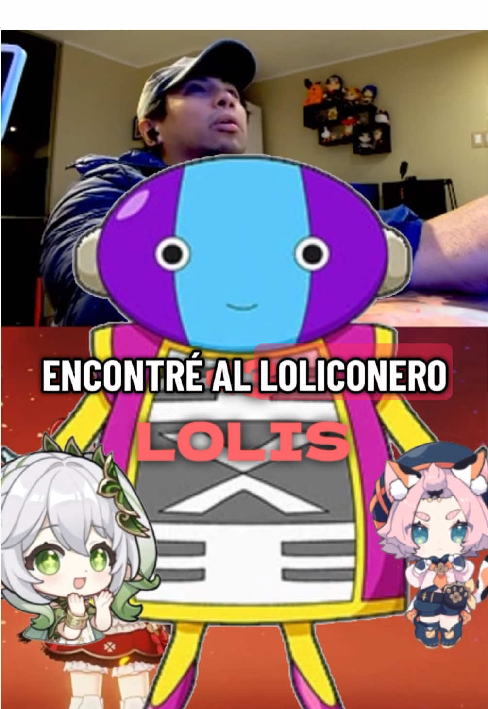 El loliconero supremo 🫣 #genshin #humor #stream #jaragleif 