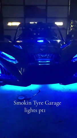 Slingshot lights pt.1.  #smokintyregarage #slingshot #fyp #ledlights #ledglow 