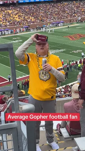 What an absolute vibe... #minnesotagophers #CollegeFootball