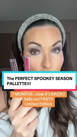 This @ColourPop Cosmetics launch will sell out FAST!!! Grab yours just in time to bring the drama for Halloween! #makeup #tiktokshopcreatorpicks #superbranddayclub #colourpop #colourpopcosmetics 