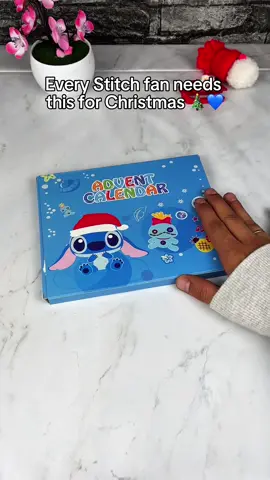 Mention a Stitch fan 🫣💙 #stitchadventcalendar #adventcalendar #christmasgift 