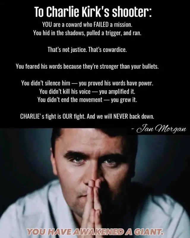 #charliesarmy#charliekirk #RIP 