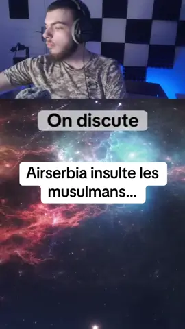 Airserbia débat avec le N et il dérape… #airserbia #misterneilyt #islam #musulman #tiktokfr 