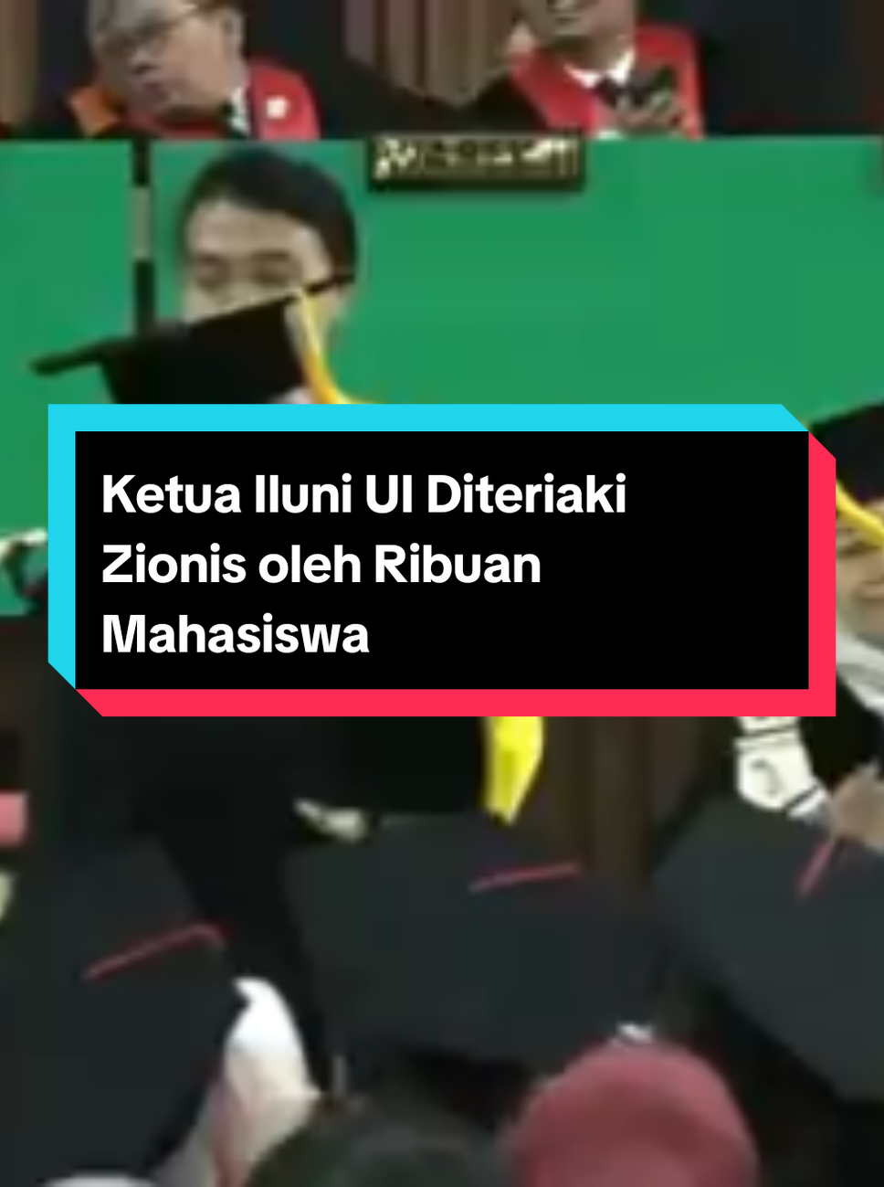 Ketua Iluni UI Terpilih Pramudya A. Oktavinanda diteriaki zionis oleh ribuan mahasiswa UI menyusul rekam jejaknya yang pernah mengkritisi aksi pro Palestina di salah satu universitas di Amerika. #iluniui #ketuailuni #pramudyaoktavinanda #pramui #pramudyazionis 