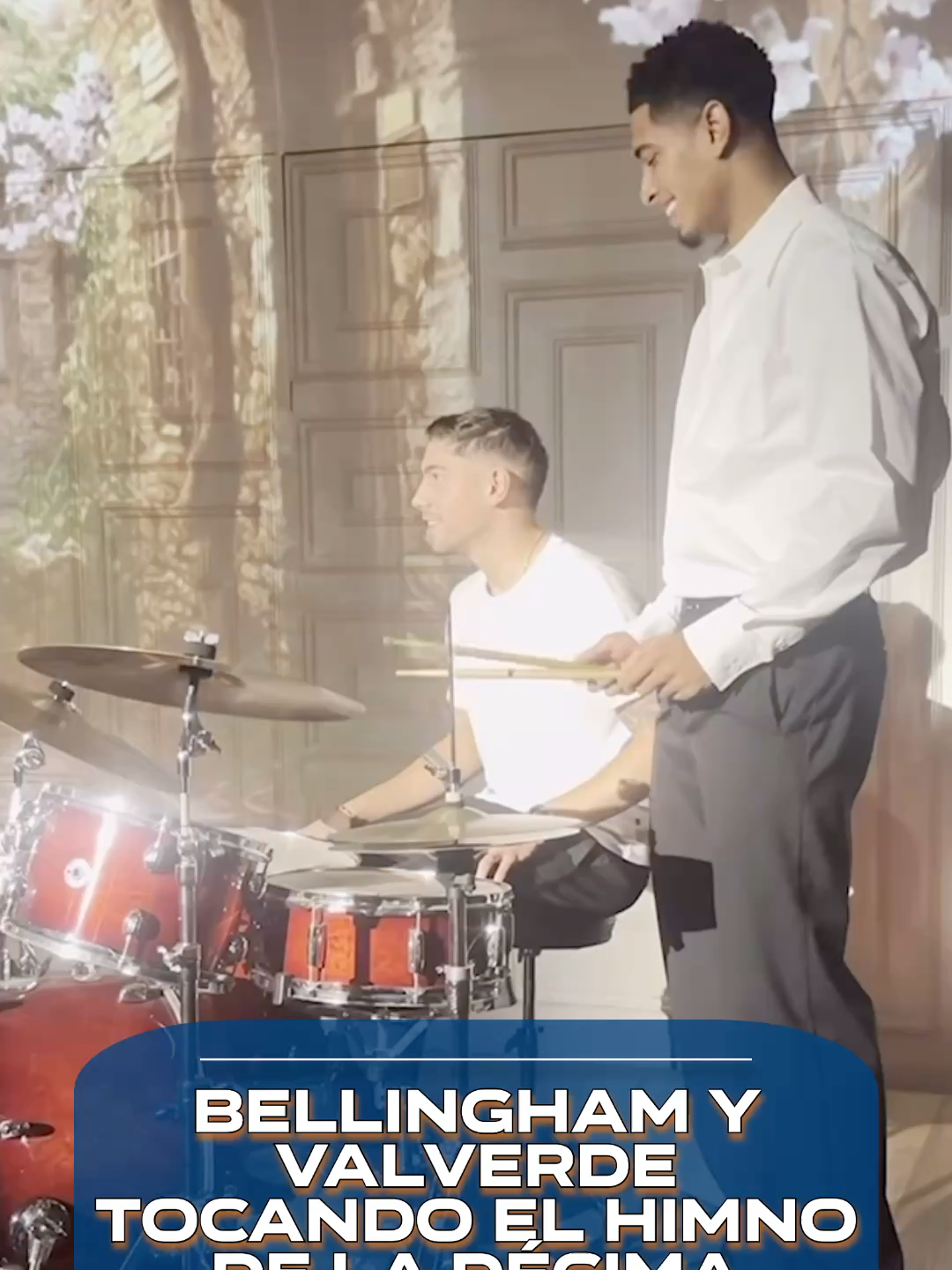 😆 La historia de Valverde en su Instagram que no te esperabas ver hoy... 🥁 ¡JUDE BELLINGHAM y FEDE VALVERDE TOCANDO el HIMNO de LA DÉCIMA del REAL MADRID! #deportesentiktok #tiktokfootballacademy #elchiringuitotv