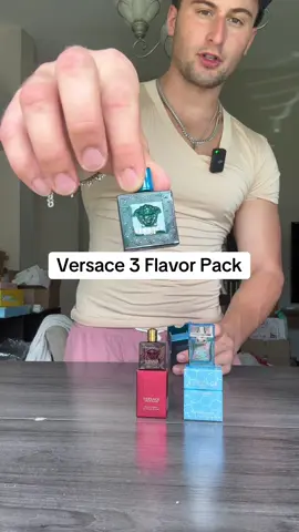 Wow this three pack was 🔥 #versace #cologne #fragrence #fragrencetiktok #colognetiktok 