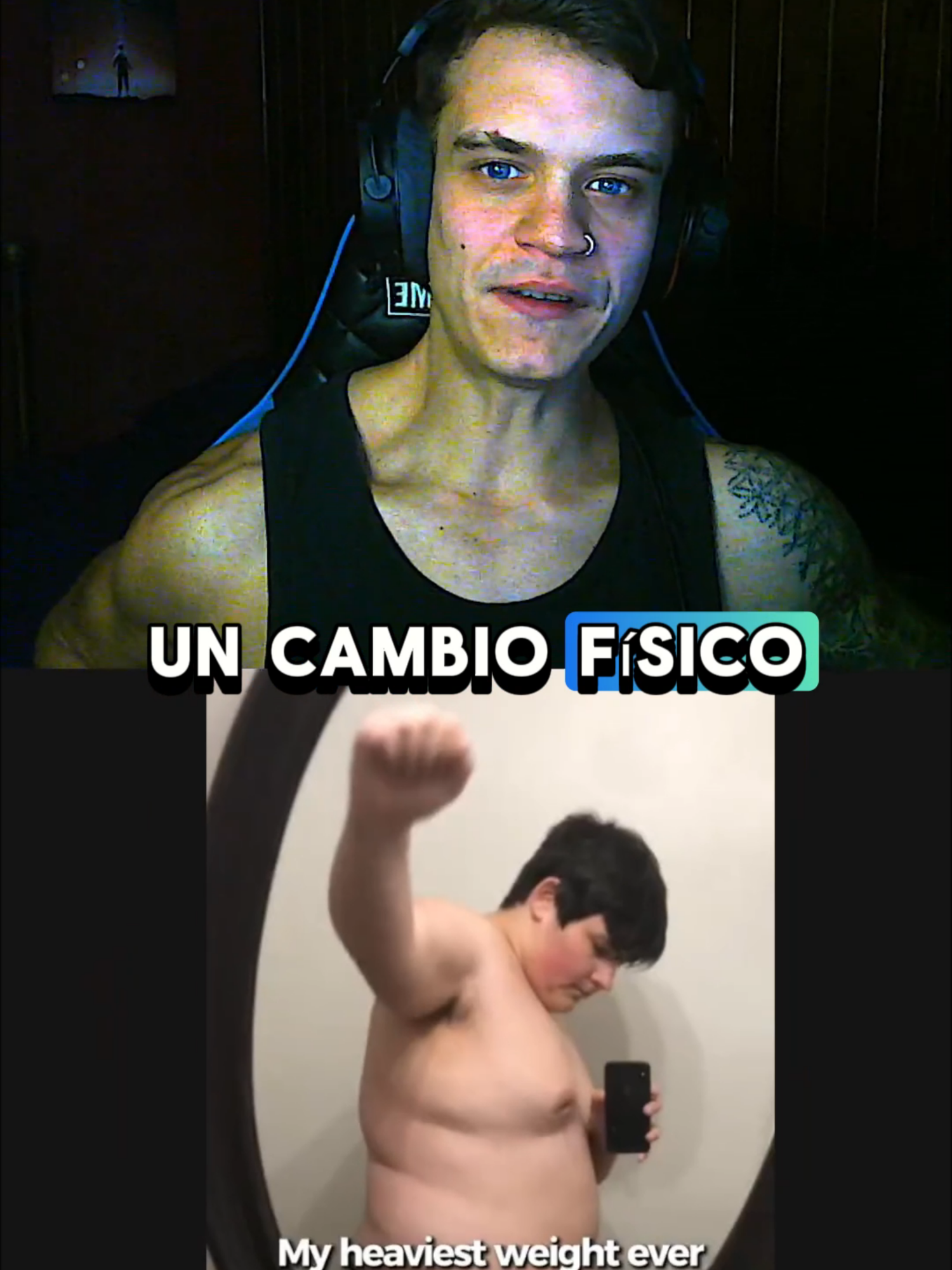 Un cambio fisico que es una locura! Como motiva este tipo, como demuestra que todo es posible entrenando y comiendo bien @phobiazbroe #Gym #Fitness #gimnasio #cambiofisico