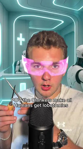 POV getting lobotomy after robots took over #asmr 