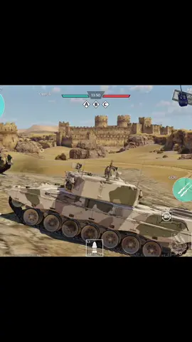 Leopard 2AV #warthundermobile #warthundertiktok #gameplay 