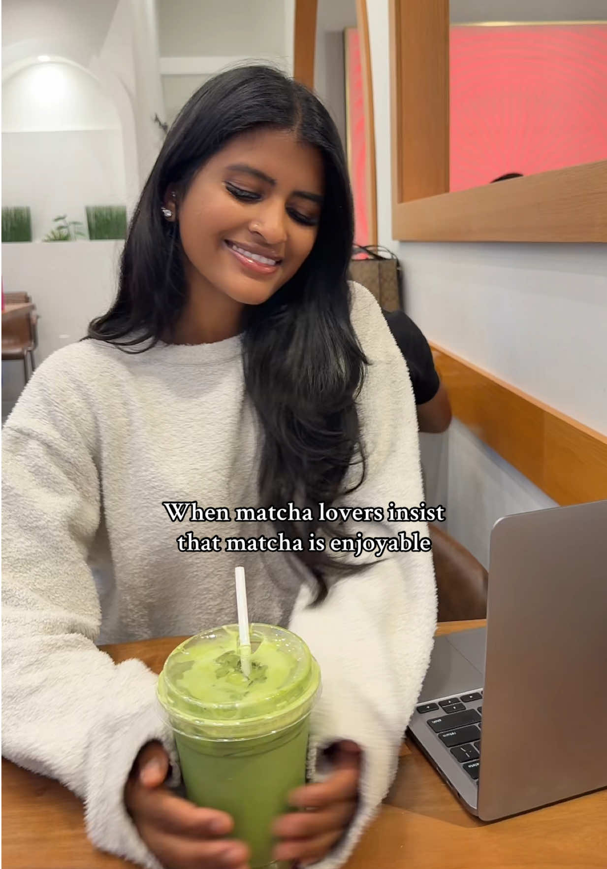 We all have that one friend😅 #matcha #matchalover #comedy #funny @swetha 