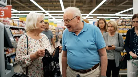 She just had to show him the lingerie in the shop 🤦🏻‍♂️😂 #pensioners #oap #grandparents #grandad #grandma 