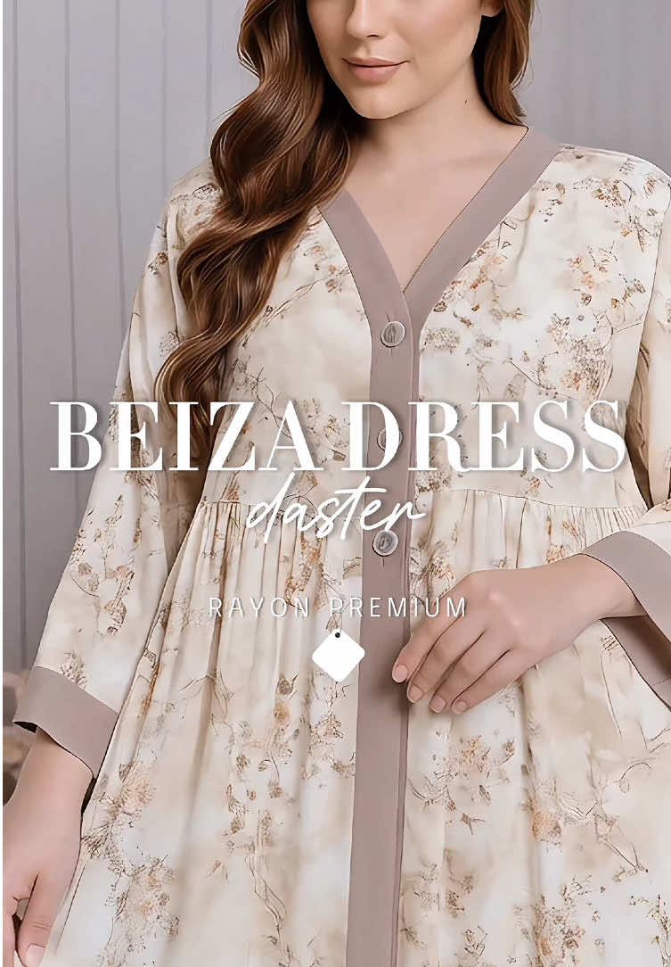 Beiza Dress Daster Rayon premium bumil busui friendly ini bakalan bikin nyaman seharian kalo lagi dirumah ataupun diluar🥰✨ #daster #dastersematakaki #dasterbumilbusui #trendingtiktok #fyp 