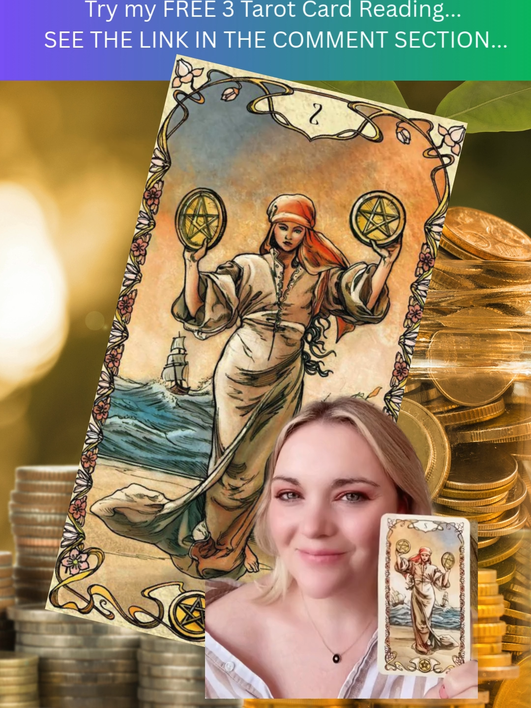 Daily Tarot: Friday 12 September - 2 of Cups🤝 Balance & Partnership FOR YOUR FREE 3 CARD TAROT CLICK ON THE LINK IN THE BIO @patrick.arundell.astrology 💞 This energy highlights love, unity, and mutual understanding — whether in romance, friendship, or spiritual bonds. The 2 of Cups reminds us of the power of true partnership. #DailyTarot #2OfCups #TarotReading #September12 #TarotShorts #Love #Partnership #Connection #Harmony #TarotToday