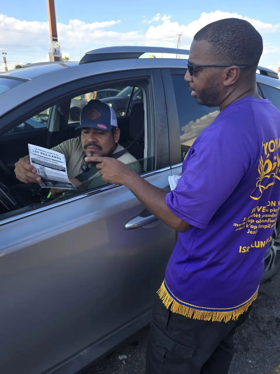 The prophets of IUIC San Antonio are spreading the gospel.  #IUIC #sanantonio #Blacks #Hispanics #nativeamericans 
