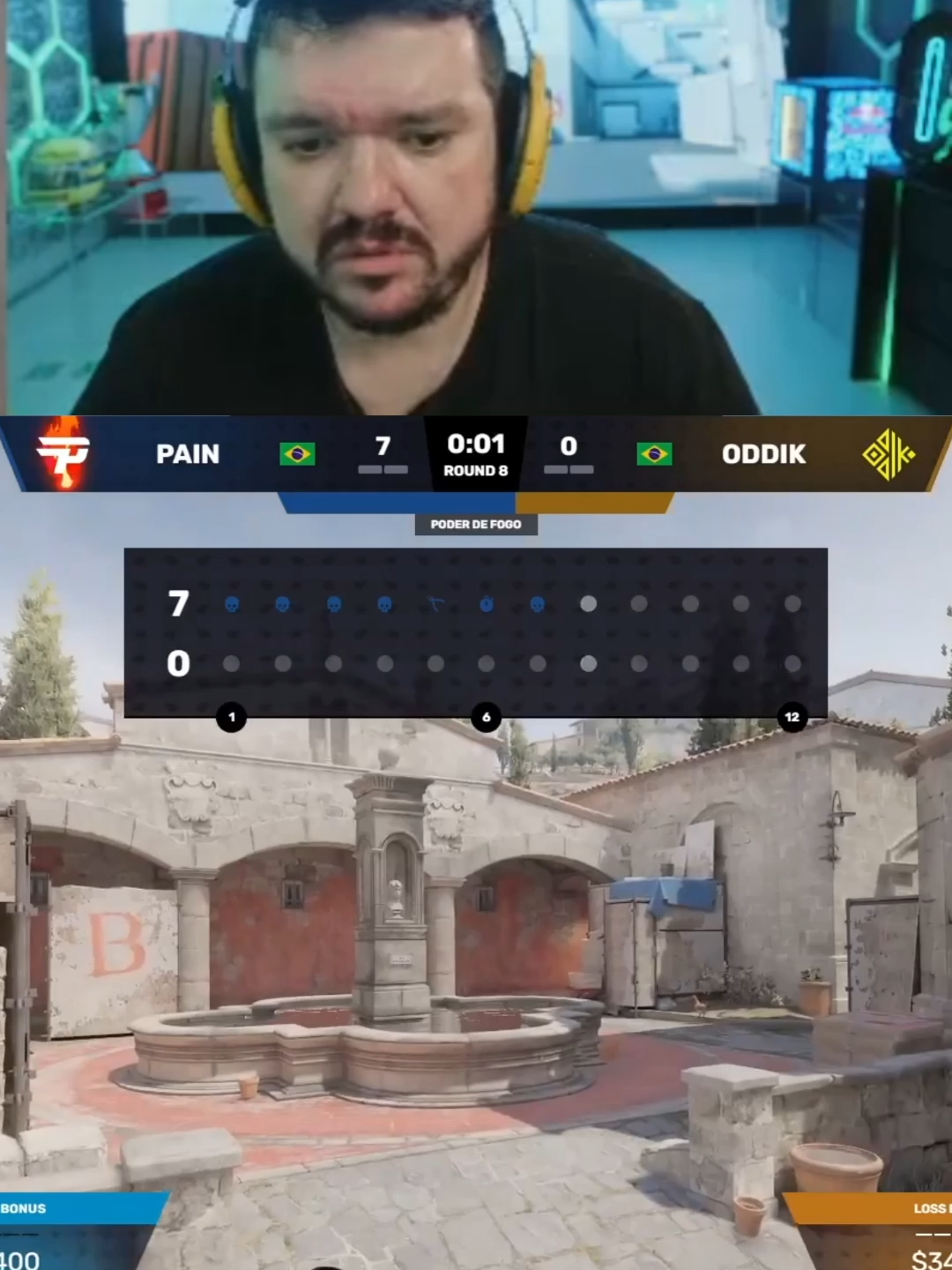E esse #tbt kkkkkk #tribogaules #gaules #cs2 #counterstrike
