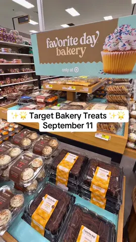 ✨🌟 Target Bakery Treats ✨🌟 September 11 ✨🌟 #targetfinds #targetdeals #targetbakery 