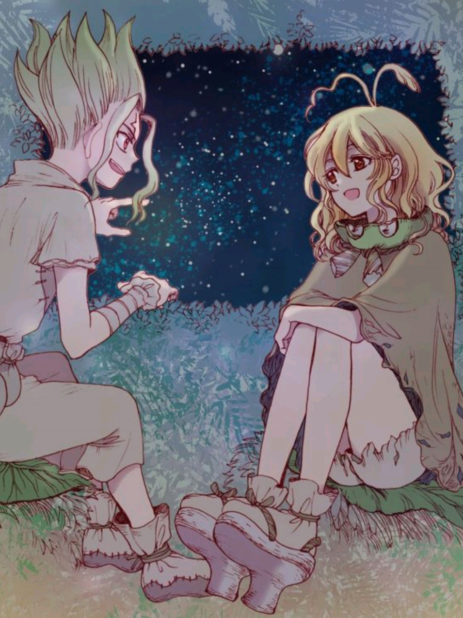 I'm Human Suika and senku😭🔥 #drstone #drstoneseason4  #suika #senku #animeedit 