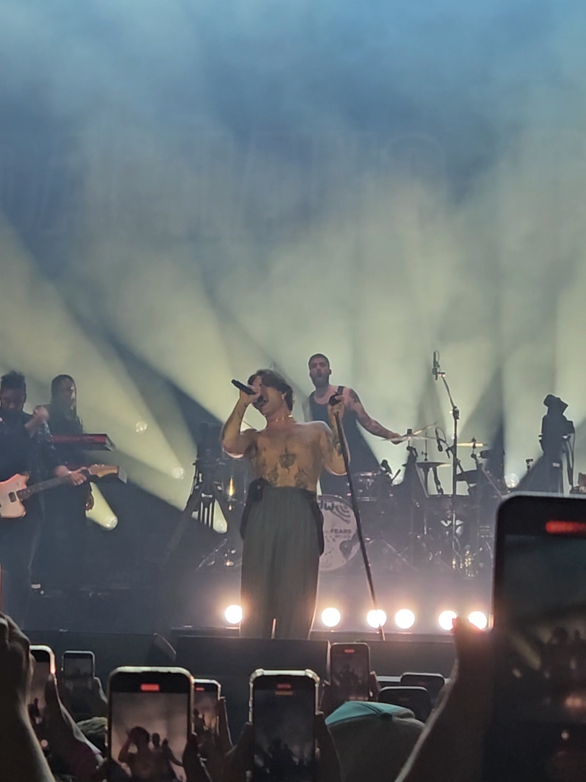 @Damiano David 11.09.2025 #damianodavid #poland🇵🇱 #costorwar #warsaw #concert 