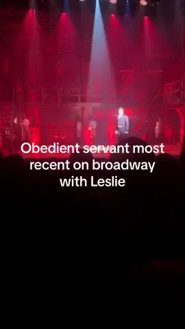 #hamilton #broadwaymusicals #leslieodomjr I have more write in the comments if you want the other vids 