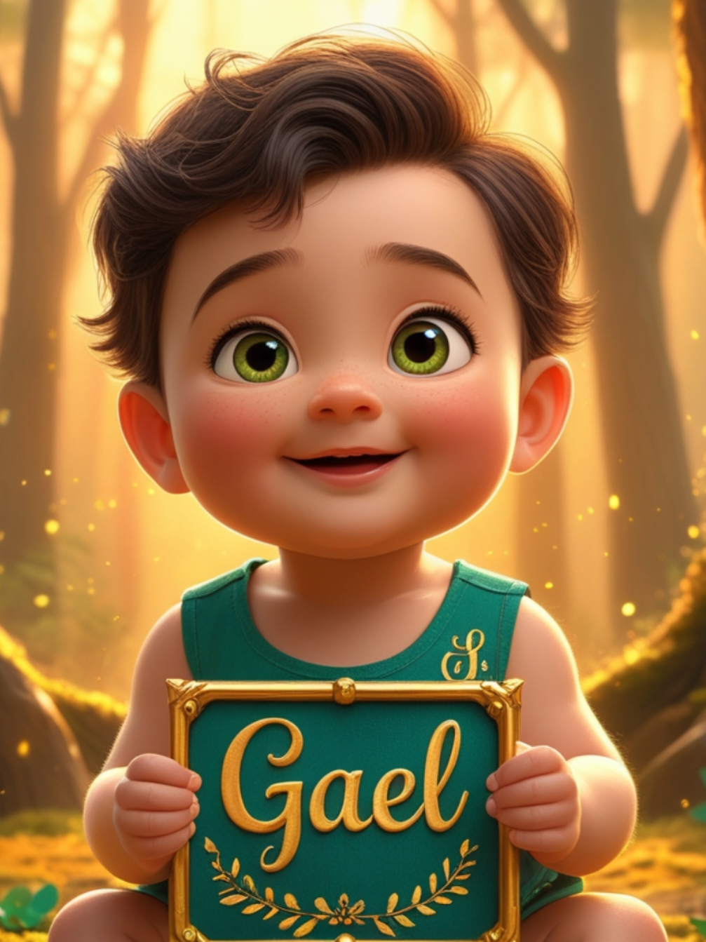 ✨ Quando Deus escolheu o nome Gael, ele trouxe força, proteção e muito amor para nossa vida. Um pequeno milagre que ilumina nossos dias e aquece o coração. 💚 #gael  #significadodonome #nomedemenino  #pequenomilagre  #creatorsearchinsights 
