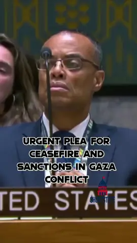 Urgent plea for ceasefire and sanctions in Gaza conflict#palistine🇵🇸♥️🇵🇸 #humanrights #palestine #humanity #worldwide 