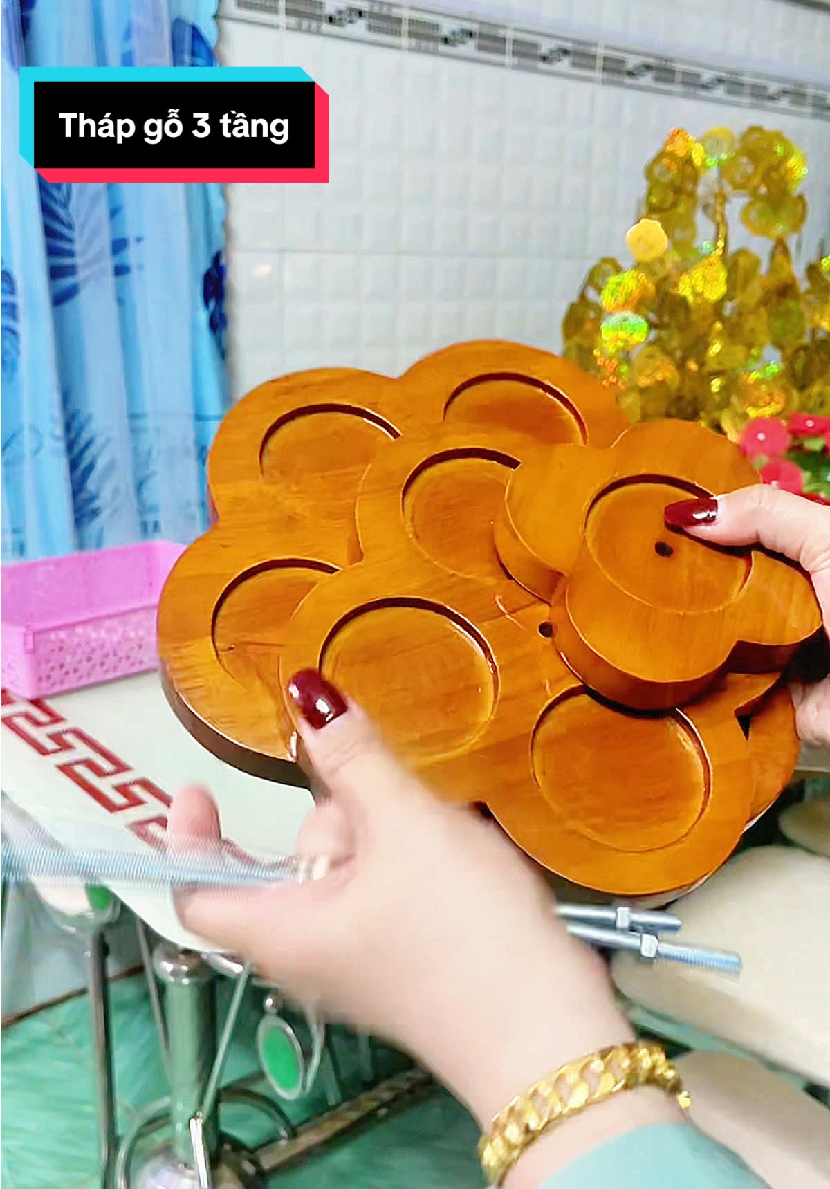 Trả lời @Oanh_mẹ Po Tháp gỗ 3 tầng, tháp nước ngọt, tháp bia, tháp tài lộc  @Ngọc Lanh (Mẹ Cutin)  @Ngọc Lanh (Mẹ Cutin)  @Ngọc Lanh (Mẹ Cutin)  #thaptailoc #thapnuocngot #thapnuoc #ngoclanhmecutin #xuhướng 