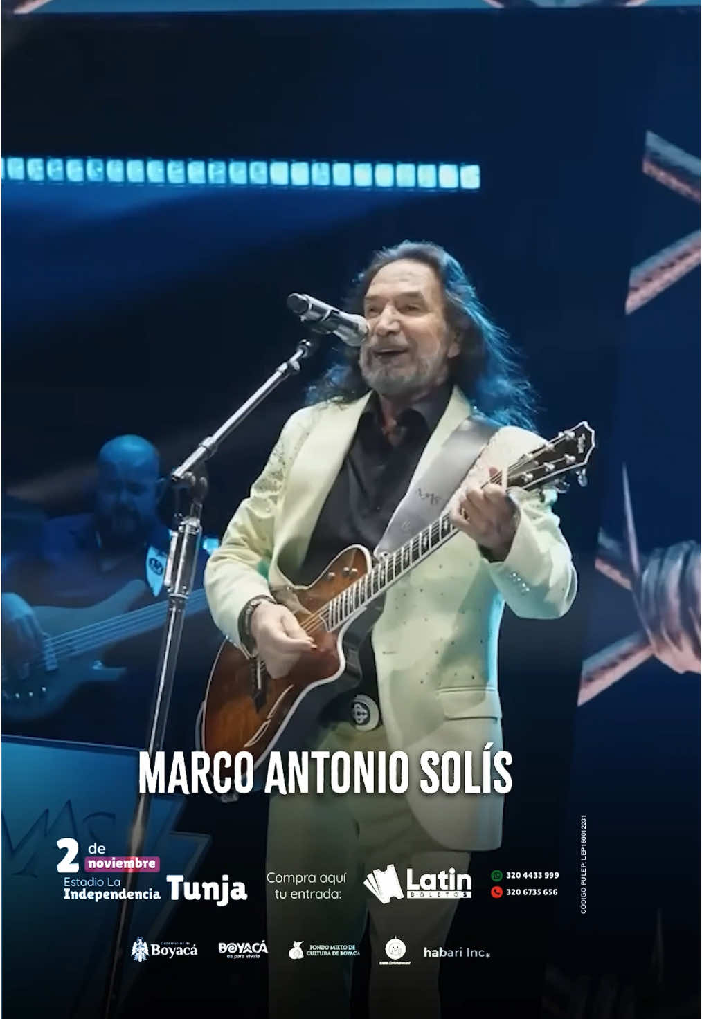 Cuando te pregunten por qué tienes tanta urgencia de ir a ese concierto, solo responde: Porque #MarcoAntonioSolís estará en el @FIC Campesina. Un momento histórico que hay que vivir.    #FICC #Campo #Cultura #BoyacáGrande 