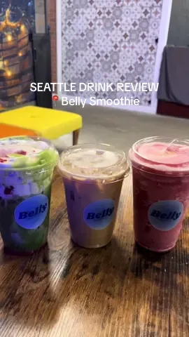 Trying out this new smoothie spot in Tacoma, WA! They got smoothies, matcha, coffee and much more! Will you be coming here?! ☕️  📍Belly Smoothie in Ruston Way Tacoma, WA  #bellysmoothie #seattle #smoothie #Foodie #foodreview  Thanks for having me @Belly Smoothie Co. 💙 