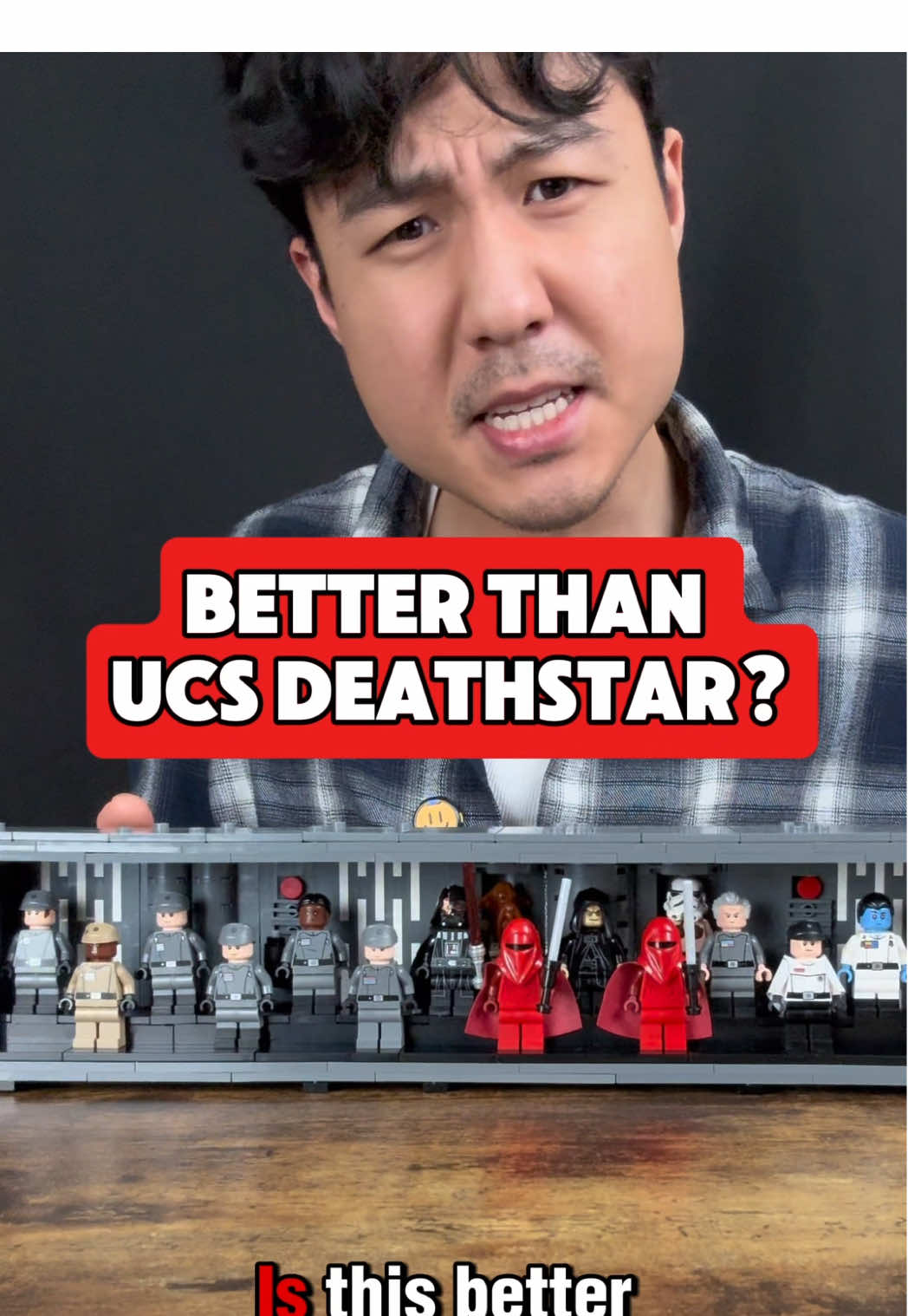 UCS Deathstar or This MOC?🤔 #lego #legostarwars #starwars #legomoc #deathstar 