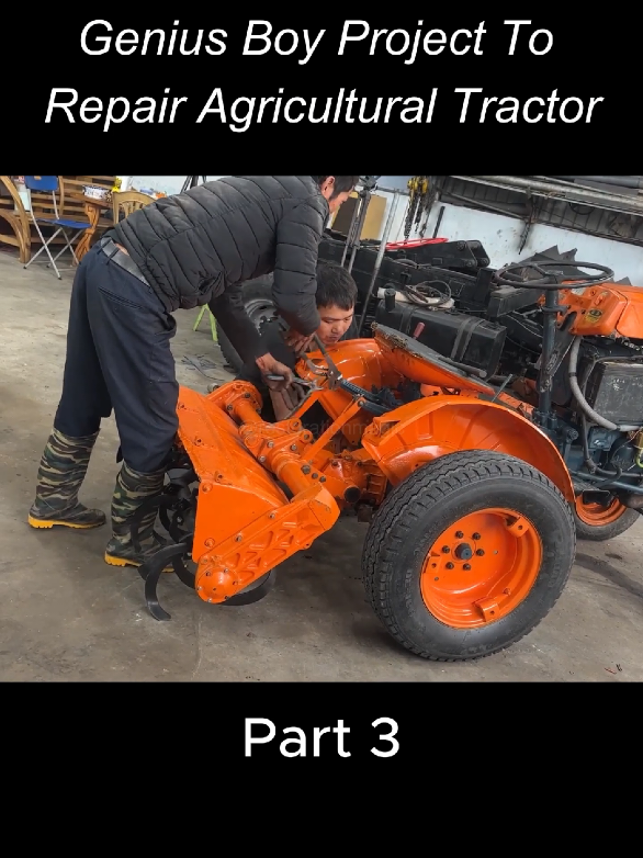final Part of agriculture tractor restoration. part 2 #tractor #agriculture #repair #tractorrepair #restoration 