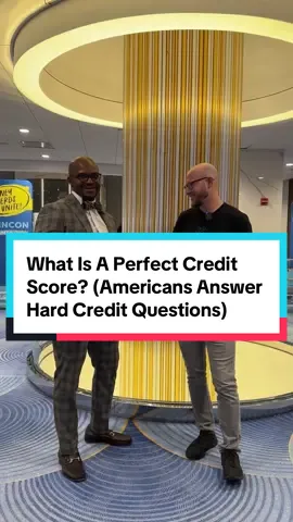 Register for our free live class this Thursday, link in bio . . . What Is A Perfect Credit Score? (Americans Answer Hard Credit Questions)