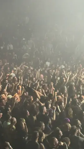 Crowd surfing In heeeeeellz is crazy but slay queen #nin 