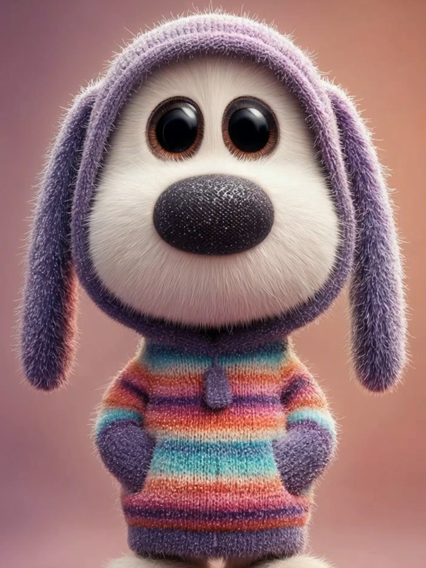 Live Wallpaper | Tiny Heart Melter 🌹 #cutedog #livewallpaper #doglovers #adorable #redrose #puppylove #foryou #cutenessoverload #ai #wallpapervideo #cartoonstyle