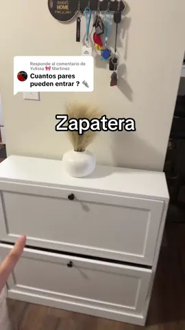 Respuesta a @Yulissa 🎀 Martinez hay otros tamaños disponibles también donde caben mucho más #homedecor #zapatera #shoerack #shoecabinet #fyp 